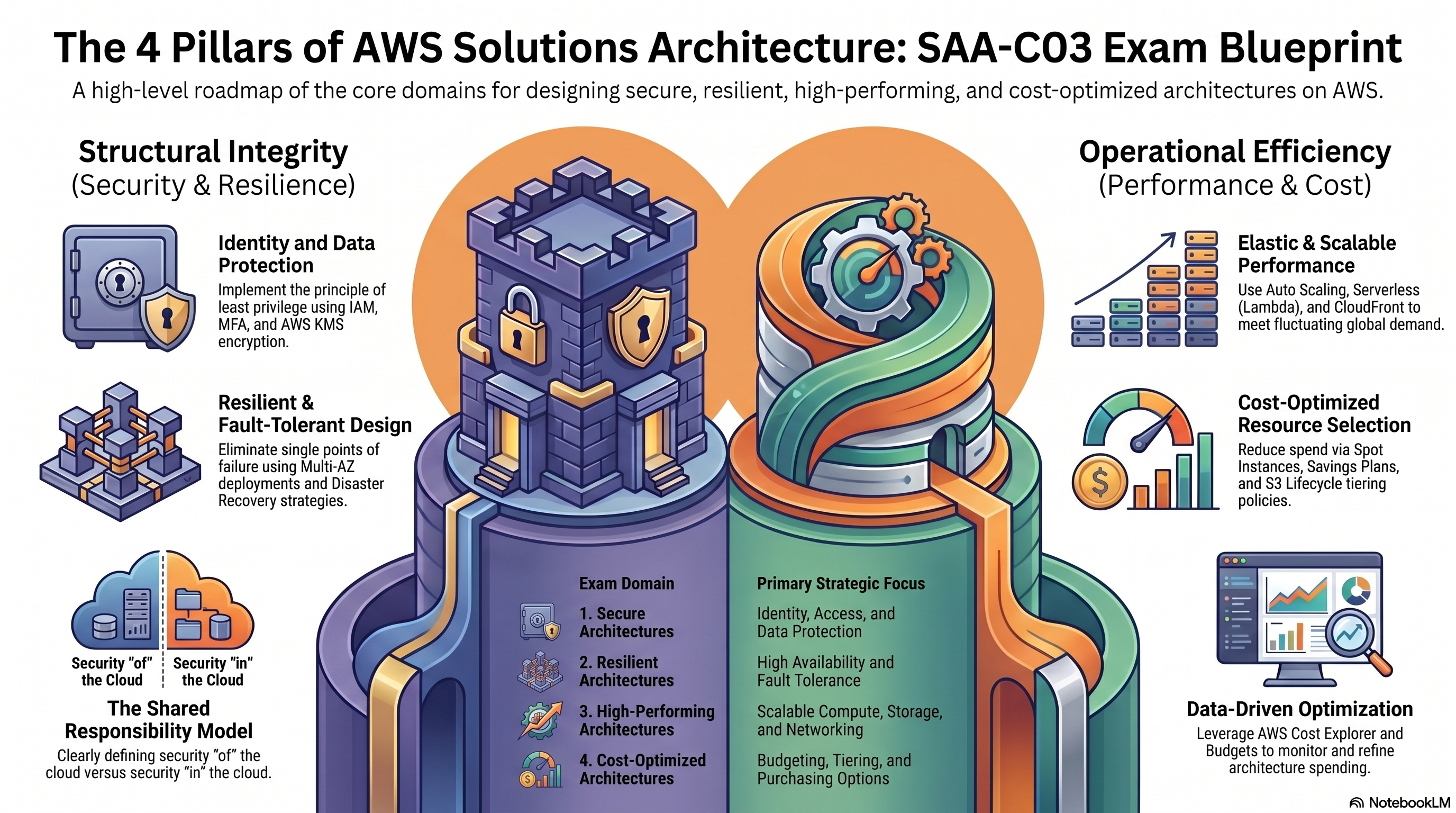 4 Pillars of AWS Solutions Architecture